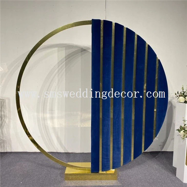 velvet circle backdrop