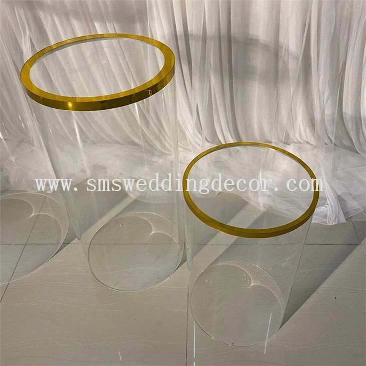 lucite risers pedestal