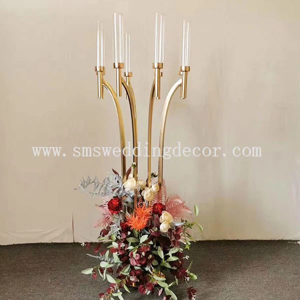 Gold Cluster Candle Holder Gold Cluster Candle Holder
