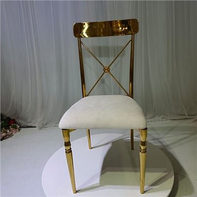 Сучасний стілець з нержавіючої сталі